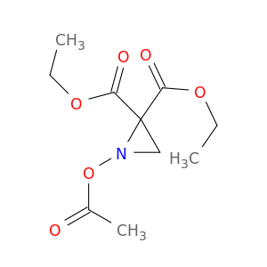2,2-Aziridinedicarboxylic acid, 1-(acetyloxy)-, diethyl ester