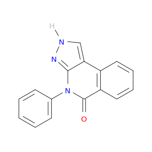 5H-Pyrazolo[3,4-c]isoquinolin-5-one, 2,4-dihydro-4-phenyl-