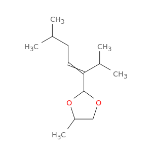 1,3-Dioxolane, 4-methyl-2-[4-methyl-1-(1-methylethyl)-1-pentenyl]-