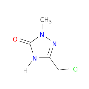 3-(chloromethyl)-1-methyl-4,5-dihydro-1H-1,2,4-triazol-5-one