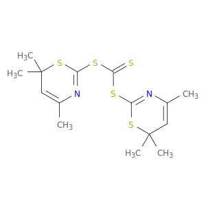 bis(4,6,6-trimethyl-6h-1,3-thiazin-2-yl) carbonotrithioate