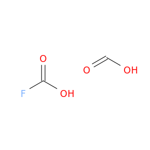 Formic acid, compd. with carbonofluoridic acid (1:1)