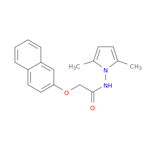 N-(2,5-DIMETHYLPYRROL-1-YL)-2-NAPHTHALEN-2-YLOXY-ACETAMIDE