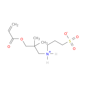1-丙酰氨酸,N,N,2,2-四甲基-3-[(1-氧代-2-丙烯-1-基)氧]-N-(3-磺基丙基)-,内盐