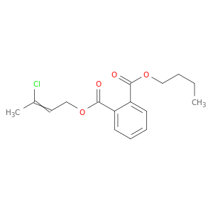 1,2-Benzenedicarboxylic acid, butyl 3-chloro-2-butenyl ester