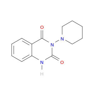 2,4(1H,3H)-Quinazolinedione, 3-(1-piperidinyl)-