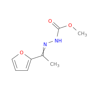Hydrazinecarboxylicacid, 2-[1-(2-furanyl)ethylidene]-, methyl ester