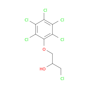 1-chloro-3-(pentachlorophenoxy)propan-2-ol