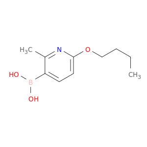 硼酸,B-(6-丁氧基-2-甲基-3-吡啶基)-