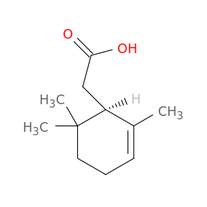 2-Cyclohexene-1-aceticacid, 2,6,6-trimethyl-, (1R)-