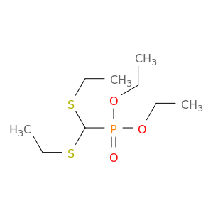 Phosphonic acid, [bis(ethylthio)methyl]-, diethyl ester
