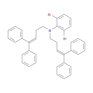 Benzenamine, 2,6-dibromo-N,N-bis(4,4-diphenyl-3-butenyl)-