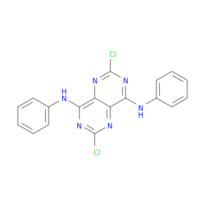 Pyrimido[5,4-d]pyrimidine-4,8-diamine, 2,6-dichloro-N,N'-diphenyl-