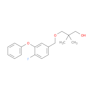 1-Propanol, 3-[(4-fluoro-3-phenoxyphenyl)methoxy]-2,2-dimethyl-