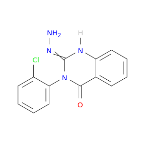 2,4(1H,3H)-Quinazolinedione, 3-(2-chlorophenyl)-, 2-hydrazone