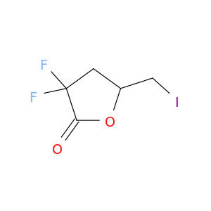 3,3-difluoro-5-(iodomethyl)oxolan-2-one