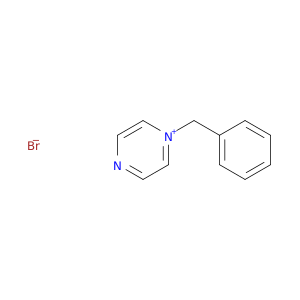 Pyrazinium, 1-(phenylmethyl)-, bromide