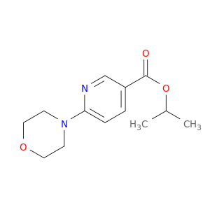 3-Pyridinecarboxylic acid, 6-(4-morpholinyl)-, 1-methylethyl ester
