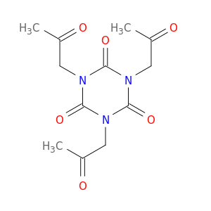 1,3,5-Triazine-2,4,6(1H,3H,5H)-trione, 1,3,5-tris(2-oxopropyl)-