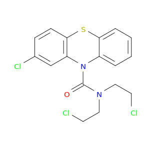 N,N-BIS(2-CHLOROETHYL)-2-CHLORO-10H-PHENOTHIAZINE-10-CARBOXAMIDE