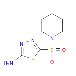1,3,4-Thiadiazol-2-amine, 5-(1-piperidinylsulfonyl)-