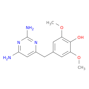 Phenol, 4-[(2,6-diamino-4-pyrimidinyl)methyl]-2,6-dimethoxy-