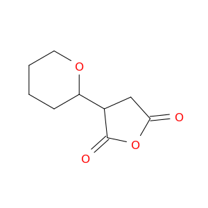 2,5-Furandione, dihydro-3-(tetrahydro-2H-pyran-2-yl)-