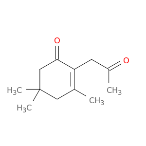 2-Cyclohexen-1-one, 3,5,5-trimethyl-2-(2-oxopropyl)-