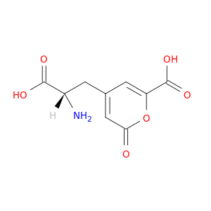 4-[(2s)-2-amino-2-carboxyethyl]-2-oxo-2h-pyran-6-carboxylic acid