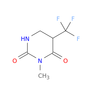 2,4(1H,3H)-Pyrimidinedione, dihydro-3-methyl-5-(trifluoromethyl)-
