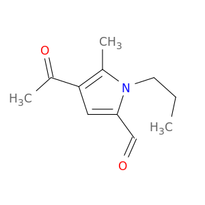 4-乙酰基-5-甲基-1-丙基-1H-吡咯-2-羧醛