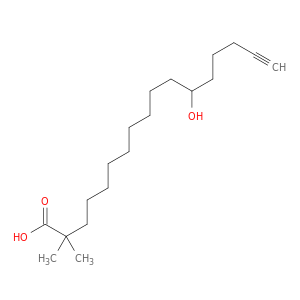 16-Heptadecynoic acid,12-hydroxy-2,2-dimethyl-