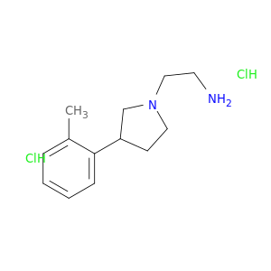 1-吡咯烷胺,3-(2-甲基苯基)-,盐酸盐(1：2)