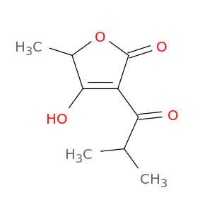 2(5H)-Furanone, 4-hydroxy-5-methyl-3-(2-methyl-1-oxopropyl)-