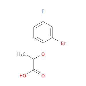 2-(2-Bromo-4-fluorophenoxy)propanoic Acid