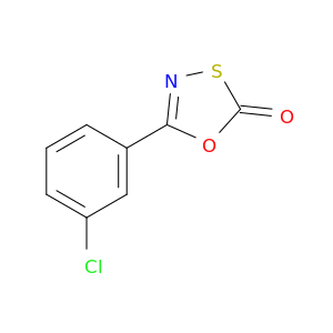 5-(3-chlorophenyl)-2H-1,3,4-oxathiazol-2-one