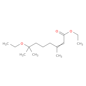 2-Octenoic acid, 7-ethoxy-3,7-dimethyl-, ethyl ester