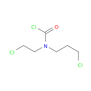 Carbamic chloride, (2-chloroethyl)(3-chloropropyl)-