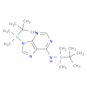 9H-Purin-6-amine, N,9-bis[(1,1-dimethylethyl)dimethylsilyl]-