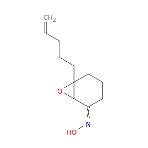 7-Oxabicyclo[4.1.0]heptan-2-one, 6-(4-pentenyl)-, oxime