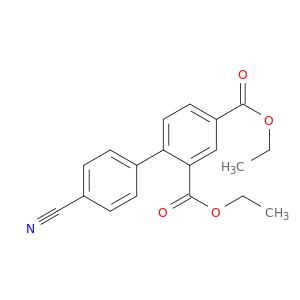 [1,1'-Biphenyl]-2,4-dicarboxylic acid, 4'-cyano-, 2,4-diethyl ester