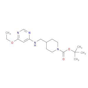 4-[(6-乙氧基-嘧啶-4-基氨基)-甲基]-哌啶-1-羧酸叔丁基酯