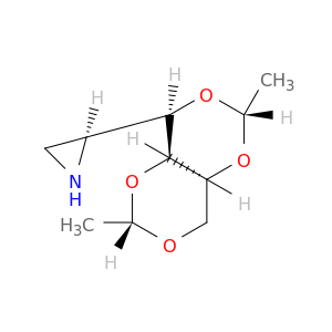 Aziridine,2-[(2S,4R,4aS,6S,8aS)-tetrahydro-2,6-dimethyl[1,3]dioxino[5,4-d]-1,3-dioxin-4-yl]-,(2S)-