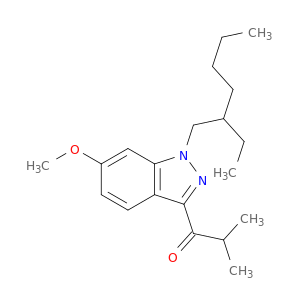 1-Propanone, 1-[1-(2-ethylhexyl)-6-methoxy-1H-indazol-3-yl]-2-methyl-