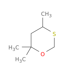 1,3-Oxathiane, 4,6,6-trimethyl-