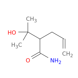 4-Pentenamide, 2-(1-hydroxy-1-methylethyl)-