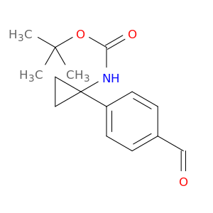 氨基甲酸,N-[1-(4-甲酰基)环丙基]-,1,1-二甲基乙烯酯