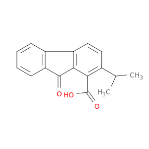 9H-Fluorenecarboxylic acid, (1-methylethyl)-9-oxo-