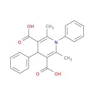 3,5-Pyridinedicarboxylicacid, 1,4-dihydro-2,6-dimethyl-1,4-diphenyl-