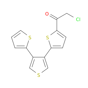 Ethanone, 2-chloro-1-[2,3':4',2''-terthiophen]-5-yl-
